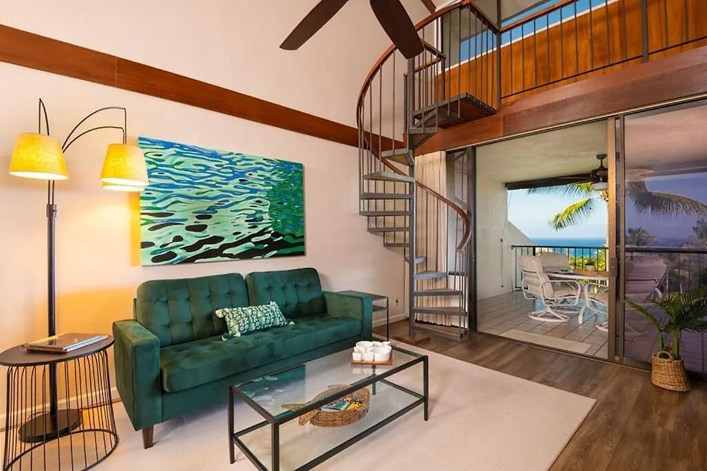 Holiday home Just Remodeled-Amazing Ocean Views Over Lush Golf Course-Country Club Villas 320 Kailua-Kona